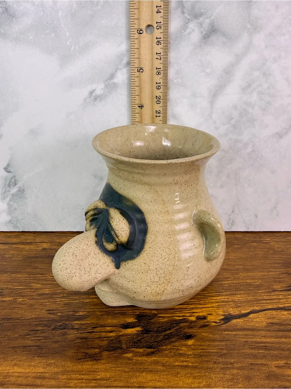 Peter Petrie Extraordinary Egg Separator Pottery Snot Nose Gag Kitchen Tool
